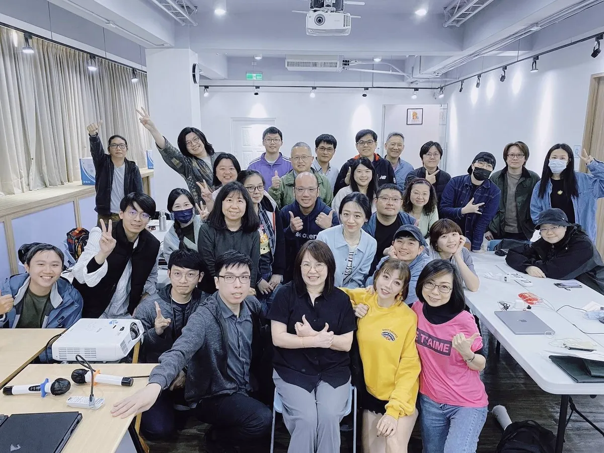 生成式 AI 影音入門課程學員合照